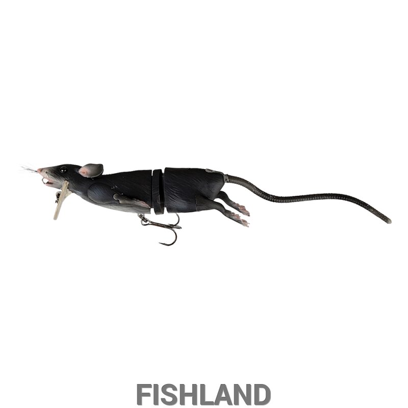 Мышка Savage Gear 3D Rad# 20cm 32g 02-Black от компании FISHLAND - фото 1