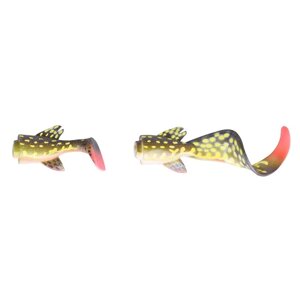 Набор хвостов для воблеров Savage Gear 3D LB Hybrid Pike 17cm Spare Tail Kit 02-Yellow Pike