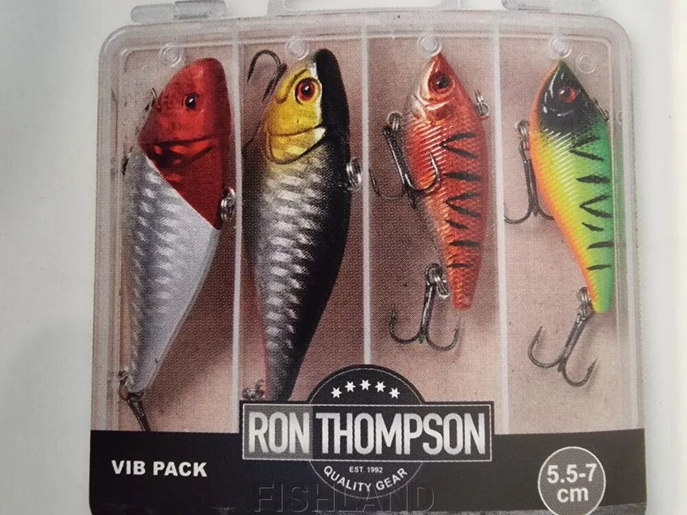 Набор Ron Thompson Vib Pack Inc. Box 5.5-7cm от компании FISHLAND - фото 1