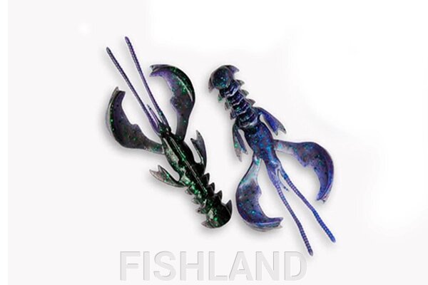 NIMBLE 4" 43-100-12d-6-V Силиконовые приманки Crazy Fish от компании FISHLAND - фото 1