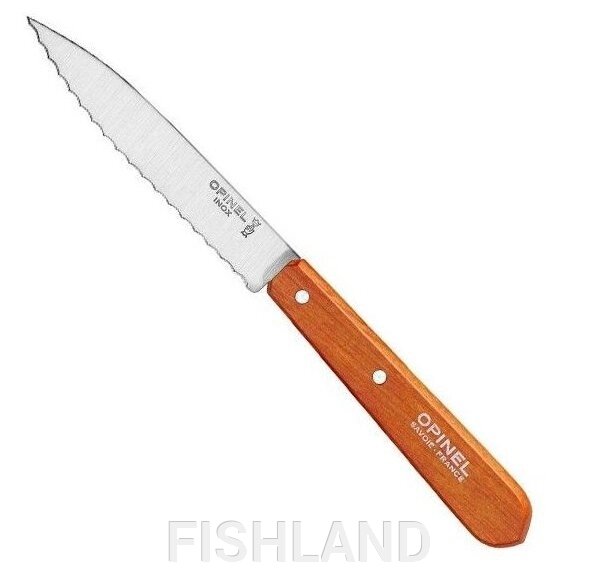 Нож кухонный Opinel №113 Serrated ц: оранжевый от компании FISHLAND - фото 1
