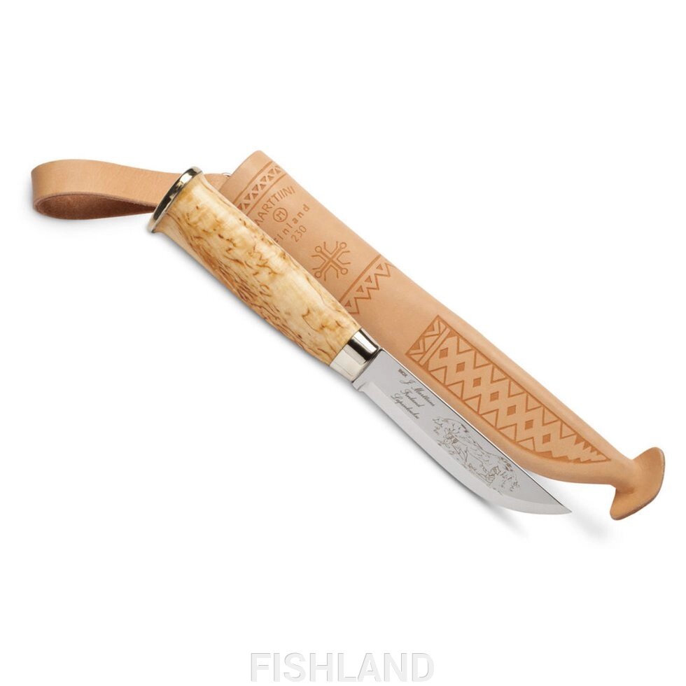 Нож Marttiini LAPP KNIFE 230 (110/220) от компании FISHLAND - фото 1
