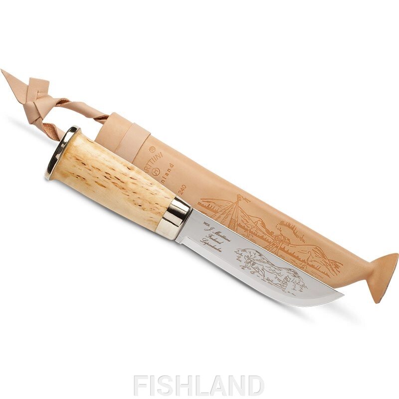 Нож Marttiini LAPP KNIFE 240 (130/240) от компании FISHLAND - фото 1