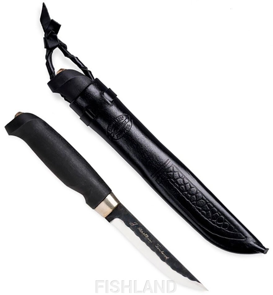 Нож Marttiini LYNX BLACK EDITION от компании FISHLAND - фото 1