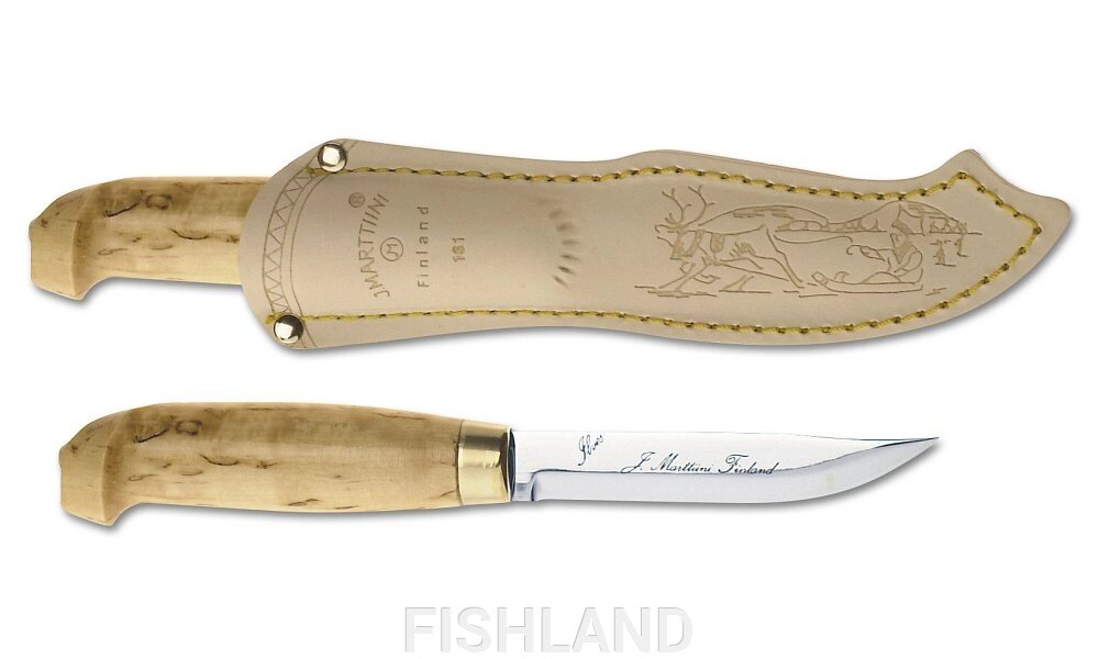 Нож Marttiini LYNX KNIFE 131 (110/220) от компании FISHLAND - фото 1