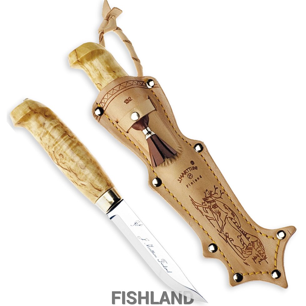 Нож Marttiini LYNX KNIFE 132 (110/220) от компании FISHLAND - фото 1