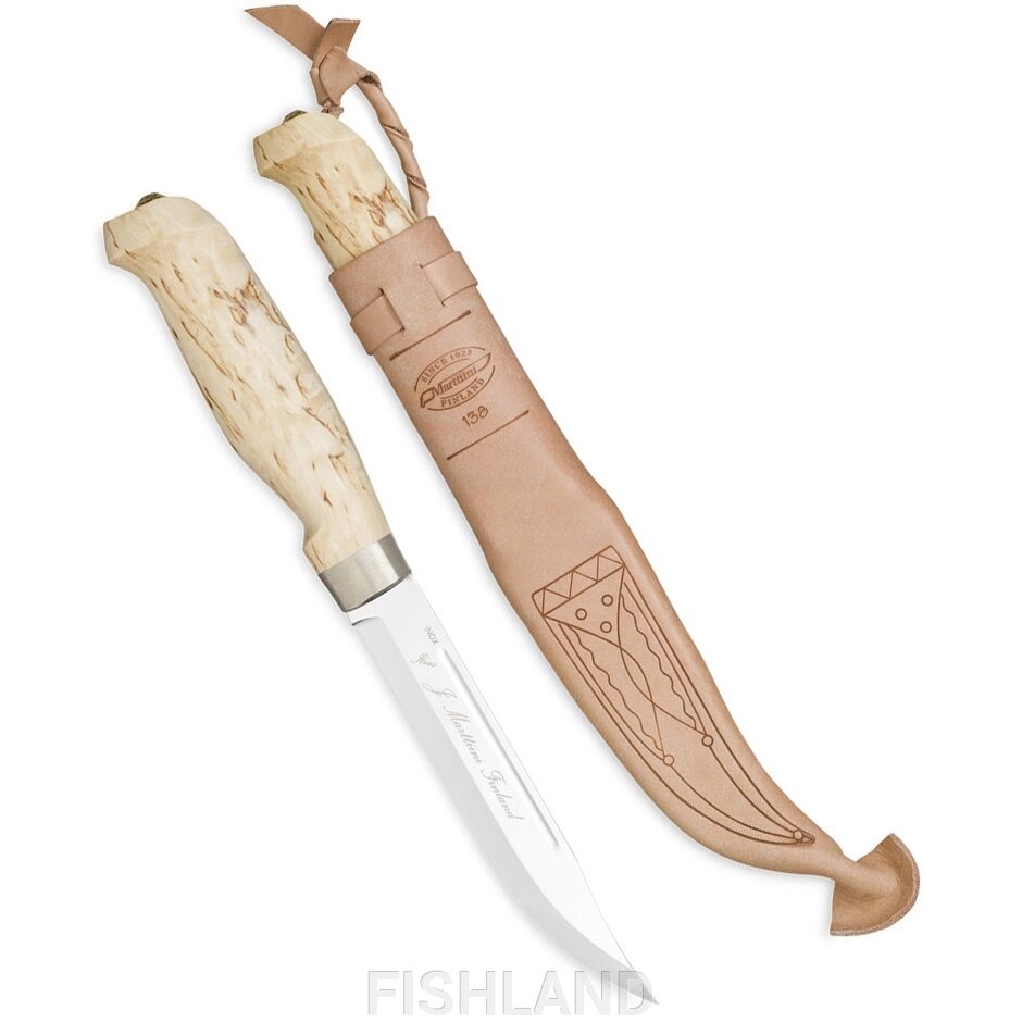 Нож Marttiini LYNX KNIFE 138 (130/240) от компании FISHLAND - фото 1