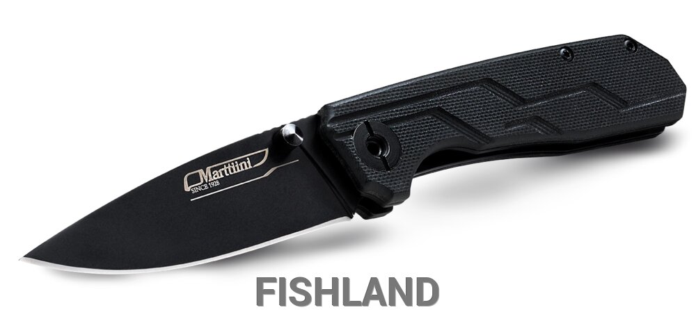 Нож Marttiini склад. B440 (80/180) от компании FISHLAND - фото 1