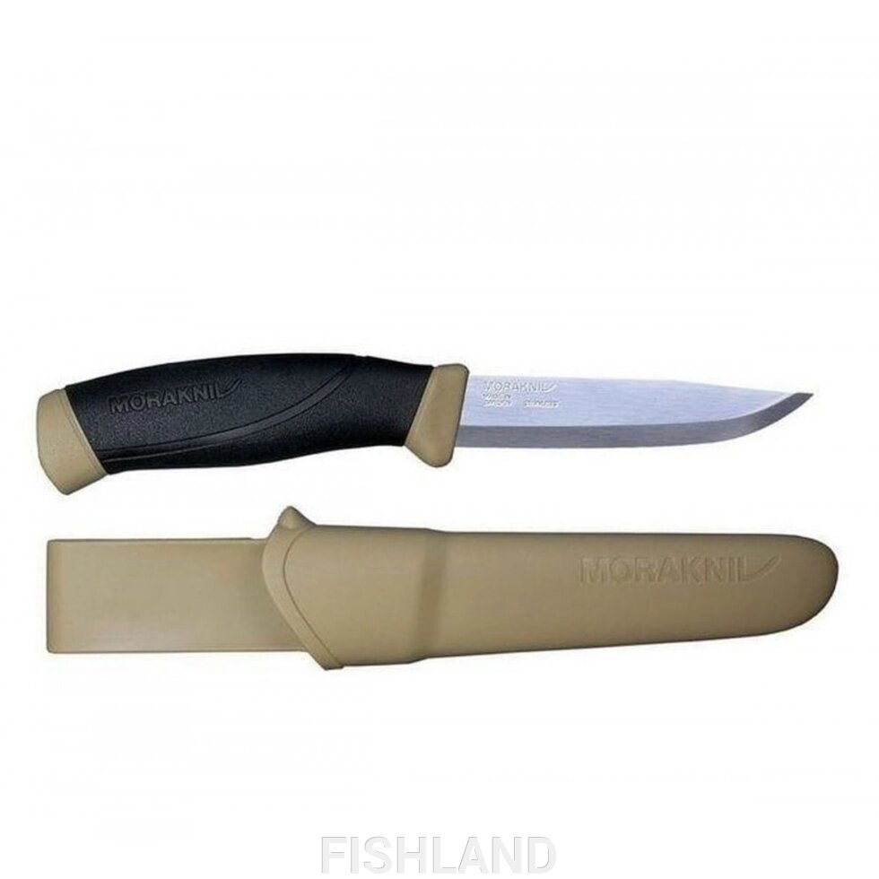 Нож Morakniv Companion Desert , stainless steel от компании FISHLAND - фото 1