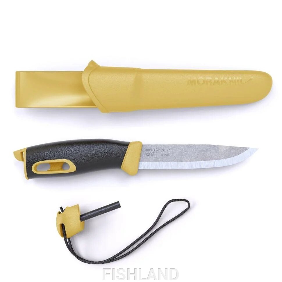 Нож Morakniv Companion Spark ц: жёлтый от компании FISHLAND - фото 1