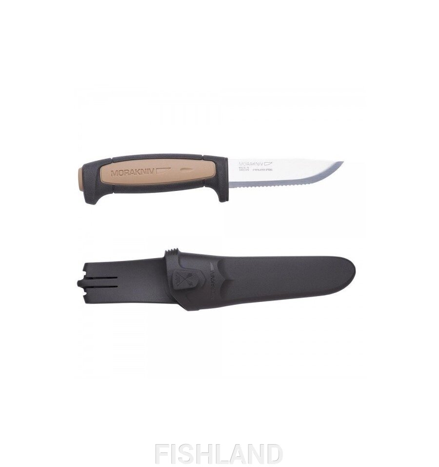 Нож Morakniv Rope, stainless steel, блистер от компании FISHLAND - фото 1