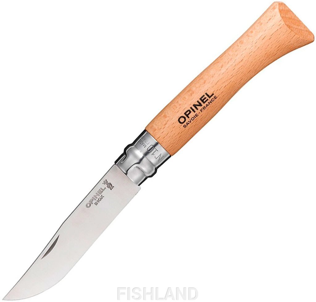 Нож Opinel №10 VRI от компании FISHLAND - фото 1