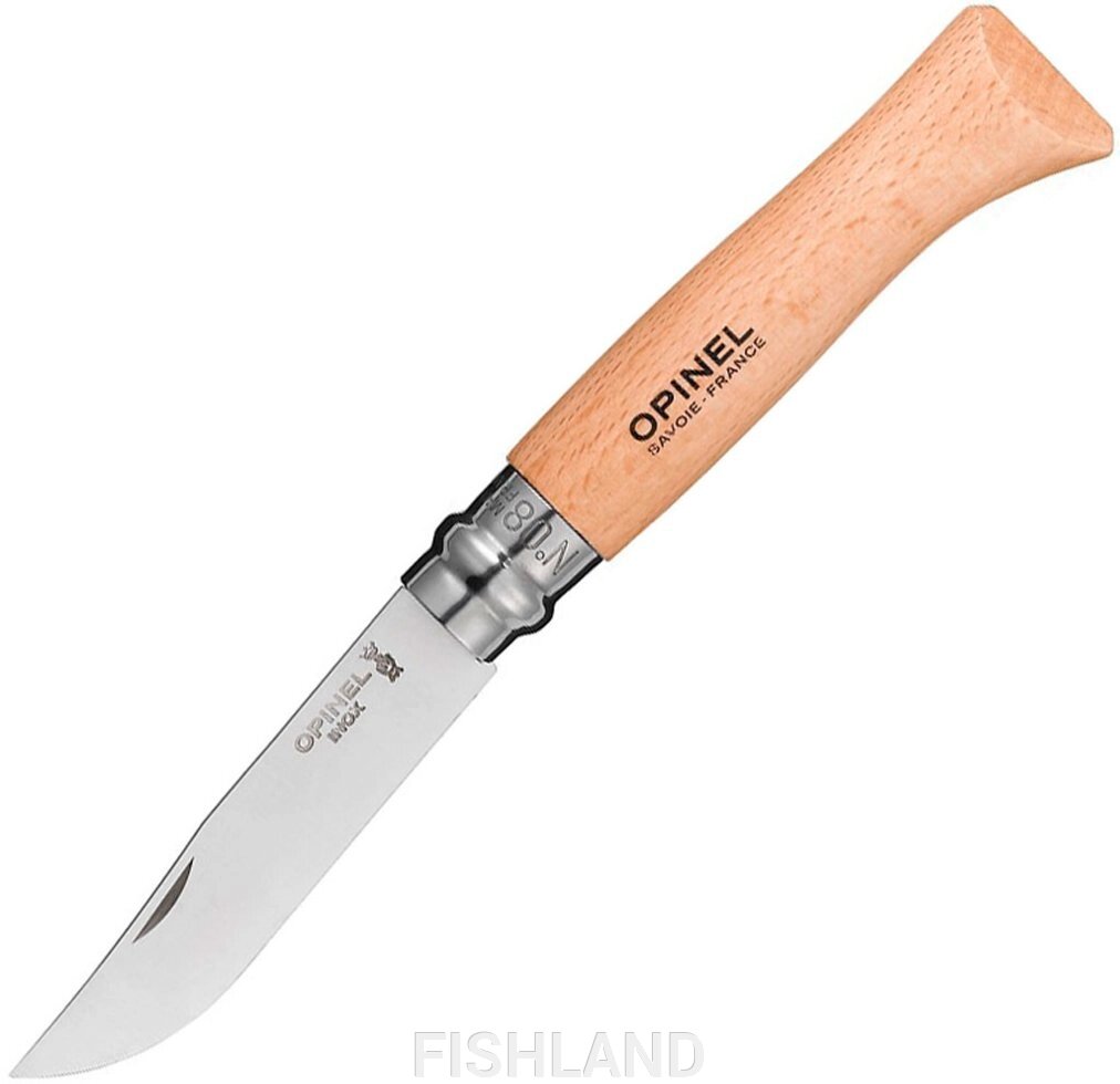Нож Opinel №8 VRI от компании FISHLAND - фото 1