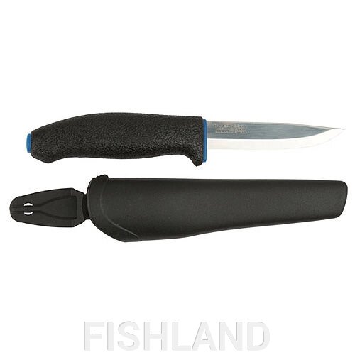 Нож универсальный в пластиковых ножнах MoraKNIV 746 от компании FISHLAND - фото 1