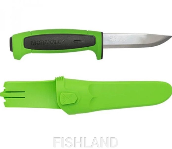 Нож универсальный в пластиковых ножнах MoraKNIV BASIC 546 LE от компании FISHLAND - фото 1