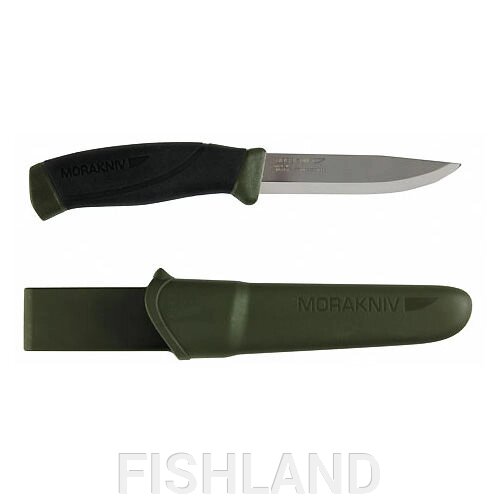 Нож универсальный в пластиковых ножнах MoraKNIV COMPANION MG от компании FISHLAND - фото 1