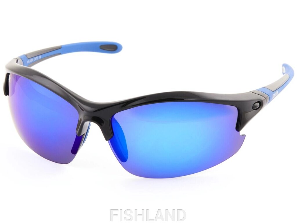 Очки поляризационные Norfin линзы синие REVO 09 от компании FISHLAND - фото 1