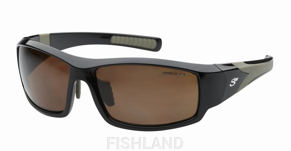 Очки Scierra Wrap Around Sunglasses# Brown Lens от компании FISHLAND - фото 1