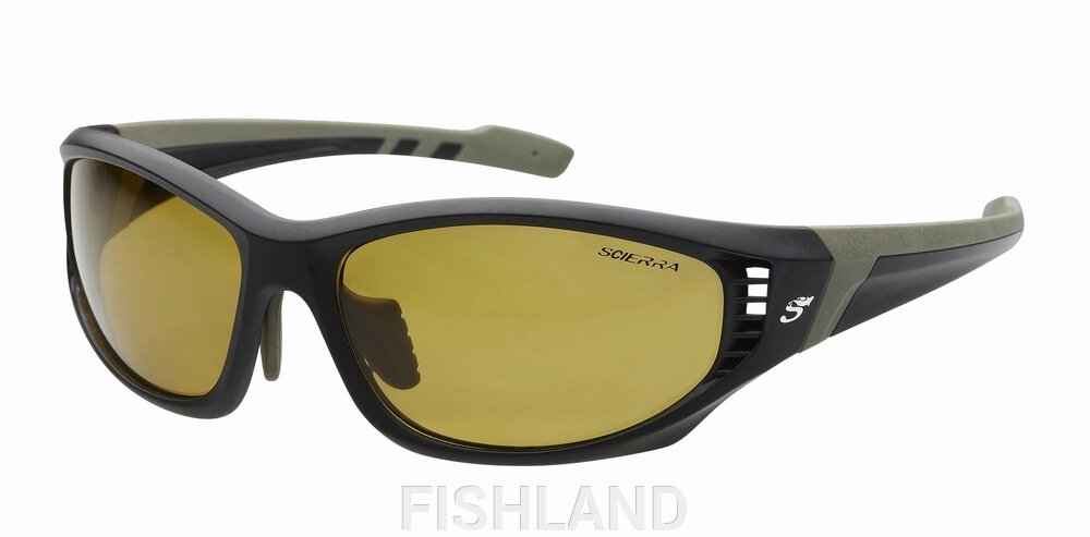 Очки Scierra Wrap Arround Ventilation Sunglasses# Yellow Lens от компании FISHLAND - фото 1