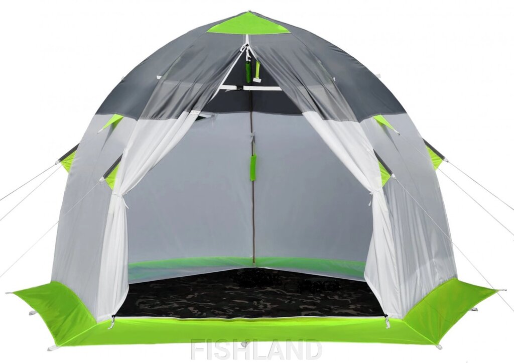 Палатка "ЛОТОС 3 Эко"(салатовый) от компании FISHLAND - фото 1