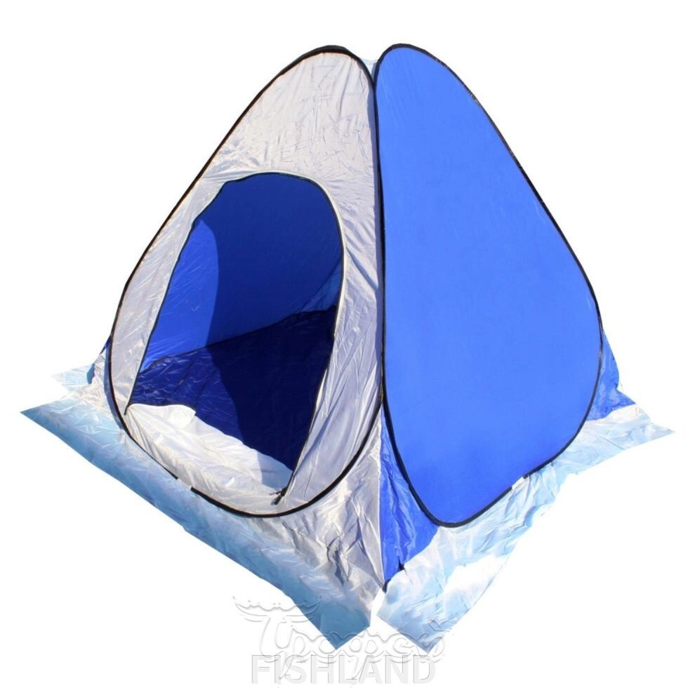 Палатка Winner, автомат 1,5*1,5 двухцветная дно на молнии от компании FISHLAND - фото 1