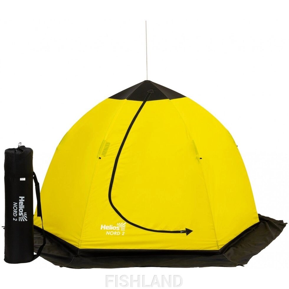 Палатка-зонт 2-местная зимняя NORD-2 Helios диаметр 2.2м выс. 1.5м от компании FISHLAND - фото 1