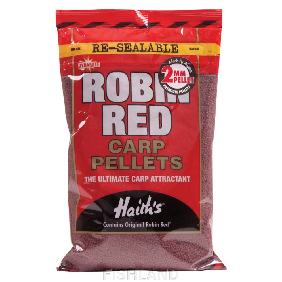 Пеллетс Dynamite Baits Robin Red Carp 2 мм 900 гр. от компании FISHLAND - фото 1