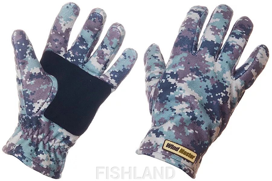 Перчатки HIGASHI Wind Master F Digital Camo (XL) от компании FISHLAND - фото 1