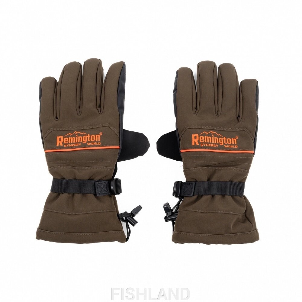 Перчатки Remington Activ Gloves Brown L/XL от компании FISHLAND - фото 1