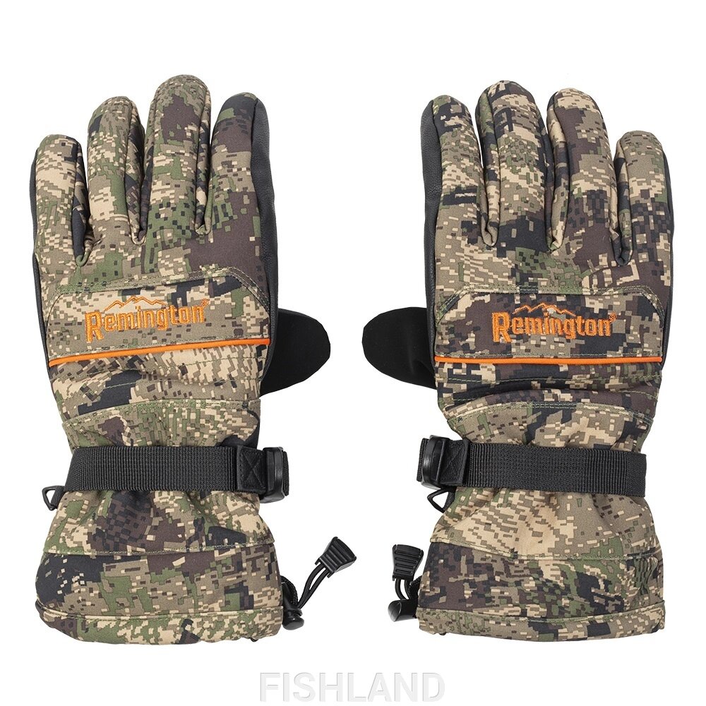 Перчатки Remington Activ Gloves Green Forest р. S/M от компании FISHLAND - фото 1