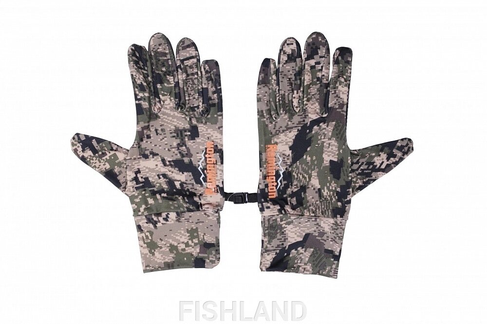 Перчатки Remington Gloves Places Green forest р. L/XL от компании FISHLAND - фото 1