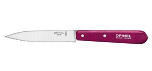 Нож кухонный Opinel №113 Serrated ц: фиолетовый