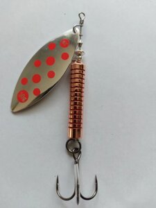 Ron Thompson Salmon Spinner 30g Silver/Red