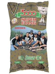Прикормка Sensas 3000 Super ETANG Bremes 1кг