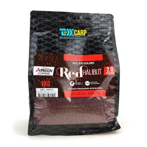 Пеллетс TEXX Carp Coppens 2mm, Red Halibut, 1kg