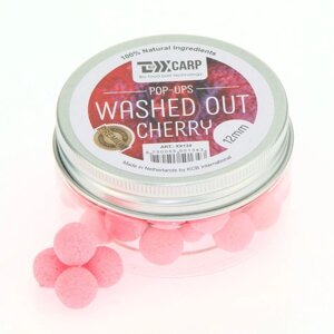 Бойлы плавающие TEXX Carp Washed Out Pop-Ups# 12mm, Cherry, Washed Red, 40 pcs