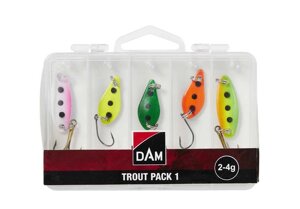 Набор блесен Ron Thompson TROUT PACK 1 INC. BOX 5 PCS 2- 2-4G