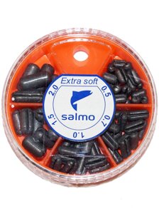 Грузила Salmo EXTRA SOFT малый 5 секц. 0,5-2,0г 060г набор