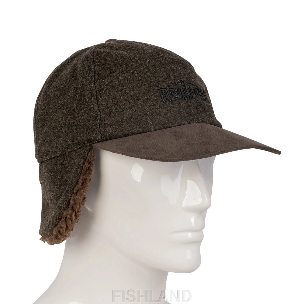 Шапка Remington Е arflaps baseball cap brown р. S/M - особенности