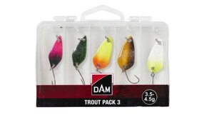 Набор блесен Ron Thompson TROUT PACK 3 INC. BOX 3.5-4.5G