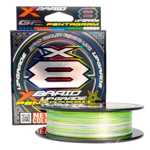 Плетенка X-BRAID Upgraide X8 Pentagrm 150m# 0.6PE 0.128mm