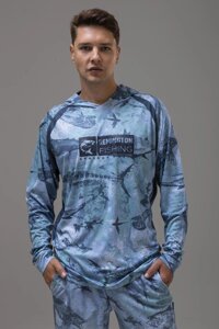 Футболка (джерси) Remington Fishing Вreeze Вlue р. M