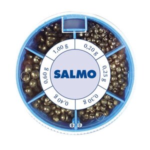 Грузила Salmo ДРОБИНКА PL 6 секц. крупн. 100г