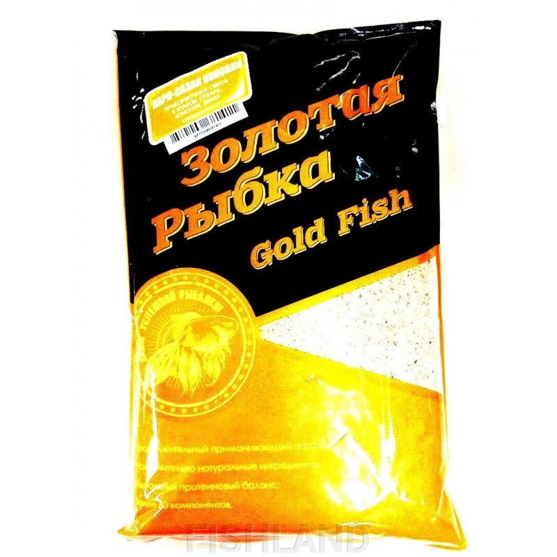 Прикормка Gold-Fish - Сазан Конопля - 800 гр. от компании FISHLAND - фото 1