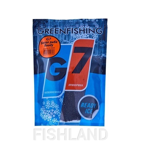 Прикормка зимняя готовая G-7 Белая рыба 0.35кг от компании FISHLAND - фото 1