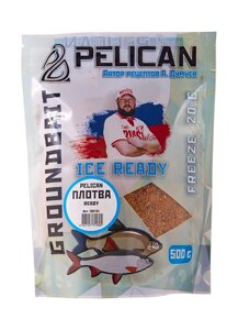 Прикормка зимняя готовая Pelican ПЛОТВА 0.5кг