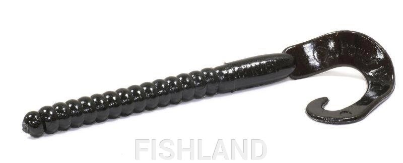 Приманка Berkley Powerbait Power Worms 7" 180 black от компании FISHLAND - фото 1