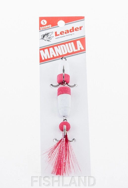 Приманка джиговая Leader "Мандула" 10,5см цвет 018 от компании FISHLAND - фото 1