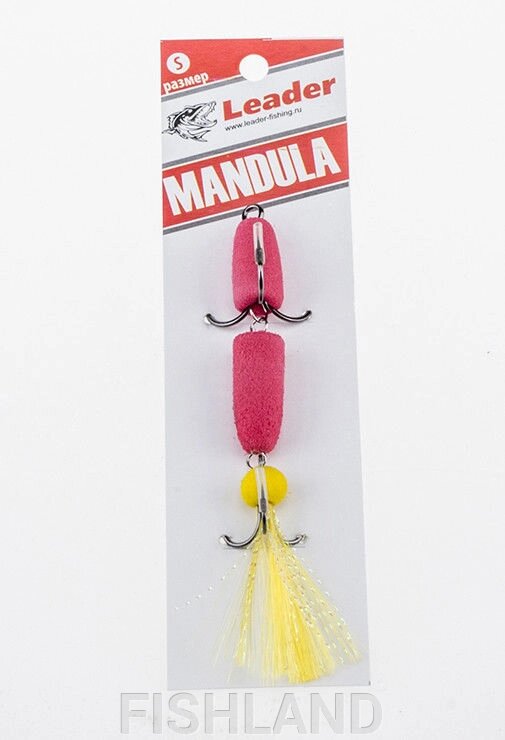 Приманка джиговая Leader "Мандула" 10,5см цвет 040 от компании FISHLAND - фото 1