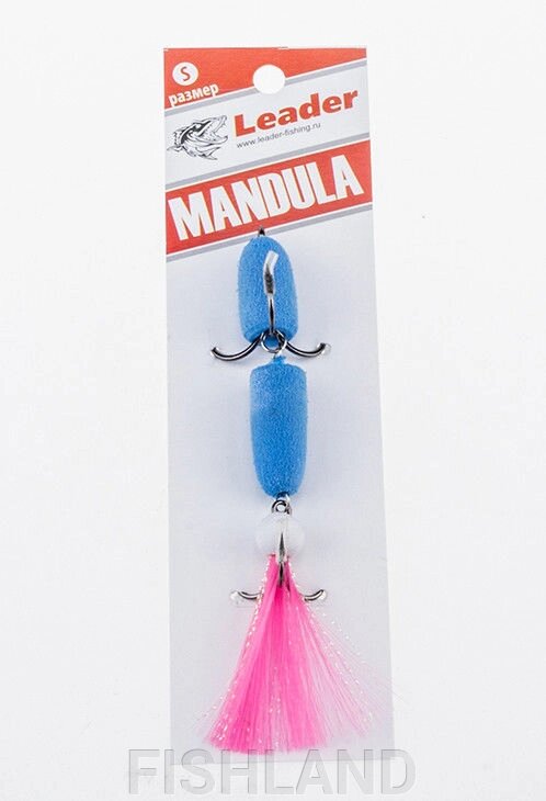 Приманка джиговая Leader "Мандула" 10,5см цвет 050 от компании FISHLAND - фото 1